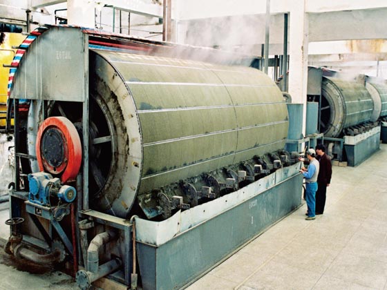 Sugar mill NO-FILTER-CLOTH VACUUM FILTERING MACHINE